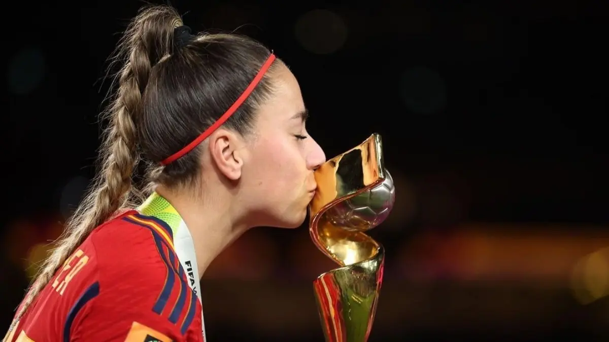 Si bien no cont&oacute; con grandes minutos, la jugadora presume haber ganado la Copa del Mundo apenas en el presente 2023.