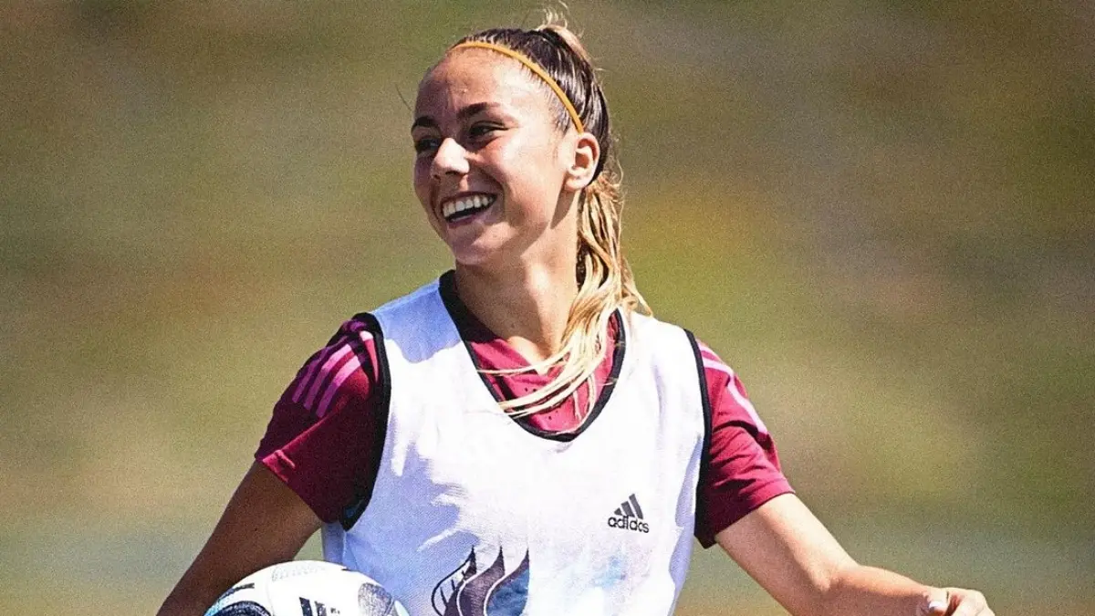 La jugadora disfruta mucho de su trabajo y eso lo demuestra en lo que comparte con sus fervientes fans.