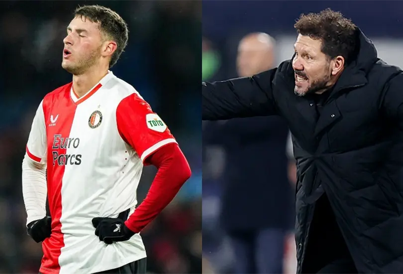 Cholo Simeone habl&oacute; de la actuaci&oacute;n de Santiago Gim&eacute;nez despu&eacute;s de su derrota en la Champions League