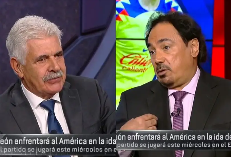 Hugo Sánchez y Tuca Ferretti protagonizaron un momento incómodo en ESPN Hugo Sánchez y Tuca Ferretti protagonizaron un momento incómodo en ESPN