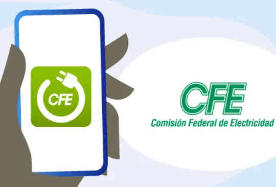 La CFE cuenta con app para el pago de tu luz.