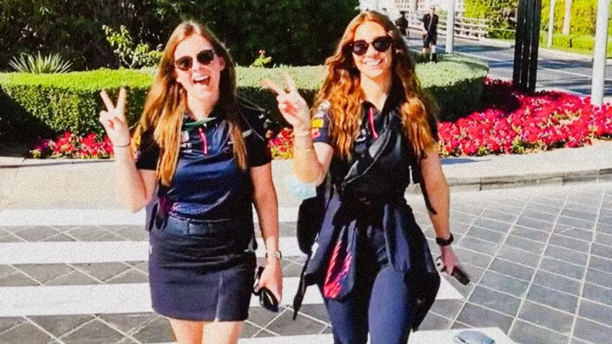 Según sus propias palabras, Alice supo que sería 'divertido' trabajar con Checo Pérez desde que lo conoció en el GP de Rusia en 2021.