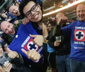 Cruz Azul: Aficionados neerlandeses del Feyenoord quedan maravillados con el Azteca