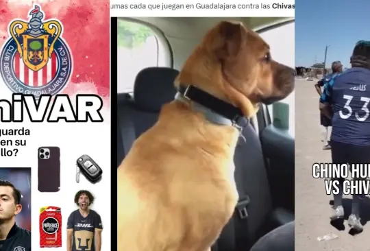 Los memes se apoderaron del Pumas vs Chivas