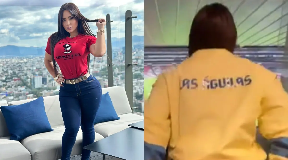 Mediante sus redes sociales, Ashley Carolina ha dejado en claro su apoyo hacia el club de Coapa, del cual no acostumbra perderse alg&uacute;n partido.