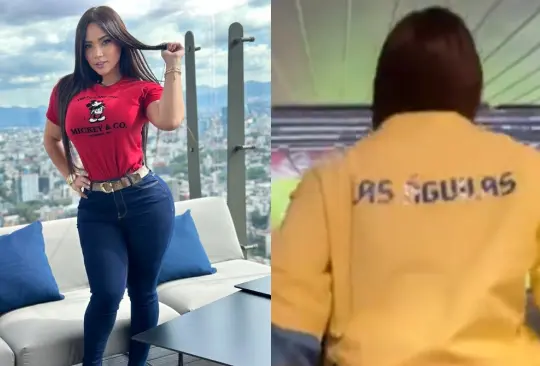 Ashley Carolina es una aficionada del América que llamó la atención por la forma de festejar los triunfos azulcremas.