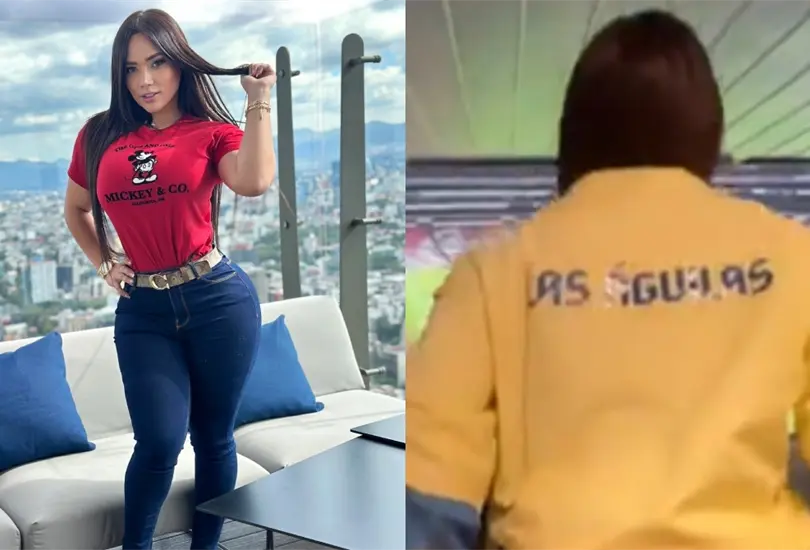 Ashley Carolina es una aficionada del América que llamó la atención por la forma de festejar los triunfos azulcremas. Ashley Carolina es una aficionada del América que llamó la atención por la forma de festejar los triunfos azulcremas.