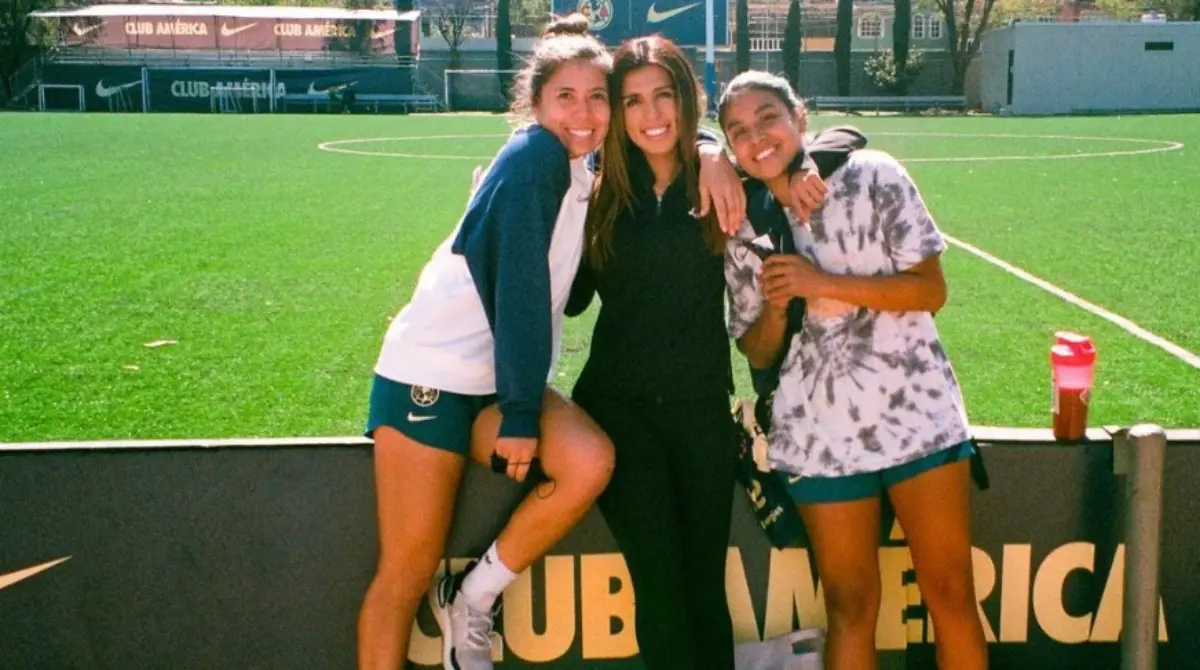 La nacida en Estados Unidos prometió que jamás se iba a alejar de la actividad que más feliz la ha hecho, y aunque ya no sea parte del plantel no pierde la oportunidad de visitar a sus excompañeras y amigas de la vida, cada quien triunfando del lado que le toca.