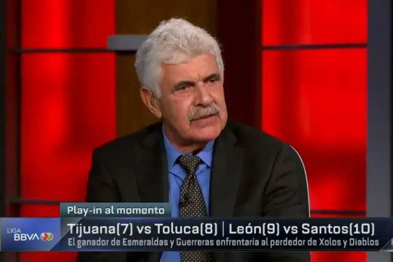 Ferretti en sus primeras transmisiones en ESPN - Captura de pantalla
