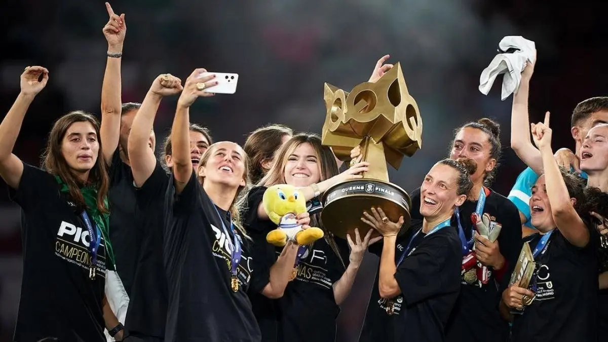 La presidenta de Pío FC vio a su equipo proclamarse en el primer equipo campeón de la Queens League en España.