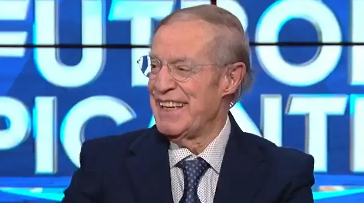 El periodista regresó a la televisora del Ajusco. Screenshot