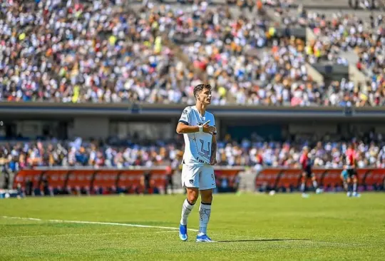 Pumas busca hacer el cambio por un jugador que ocupe la misma posición que Juan Ignacio Dinenno