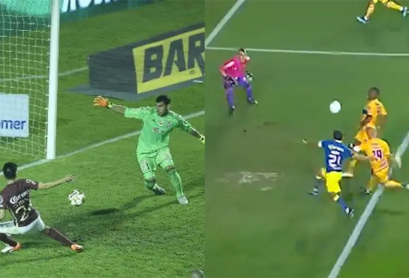 Henry Mart&iacute;n hizo recordar la falla de Oribe Peralta en la Final del Centenario.