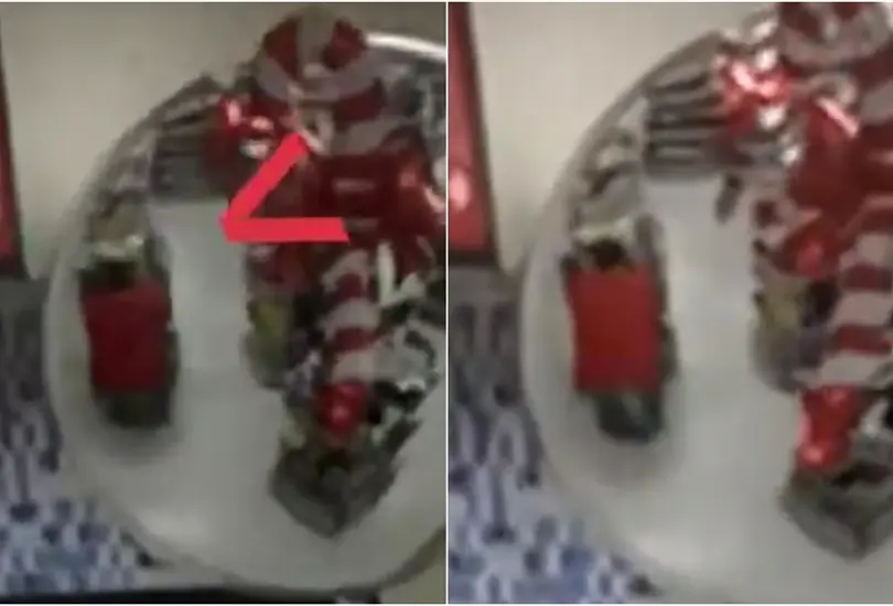 El cajero prefiri&oacute; esconderse antes de arriesgar.