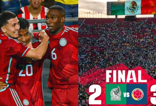 México cayó ante Colombia en Los Ángeles.