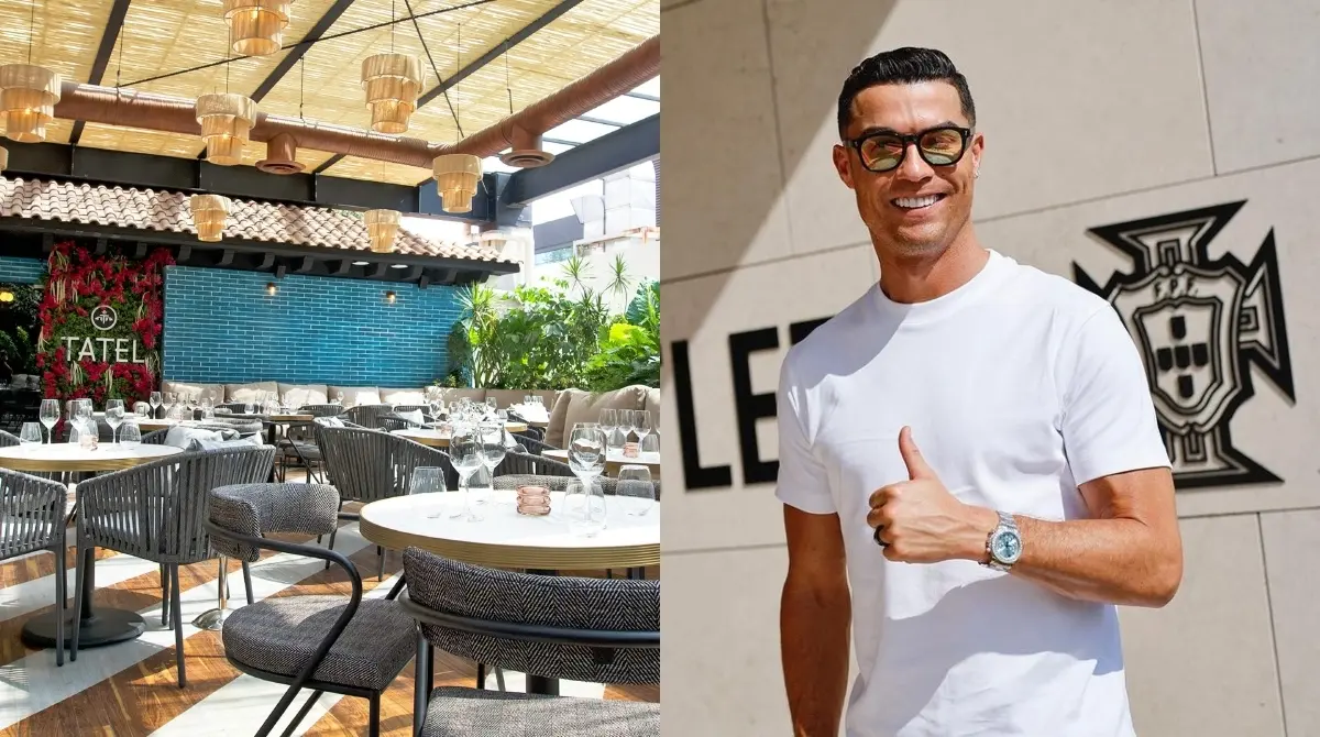 Cristiano Ronaldo tiene presencia dentro de la Ciudad de México con la cadena de restaurantes TATEL.