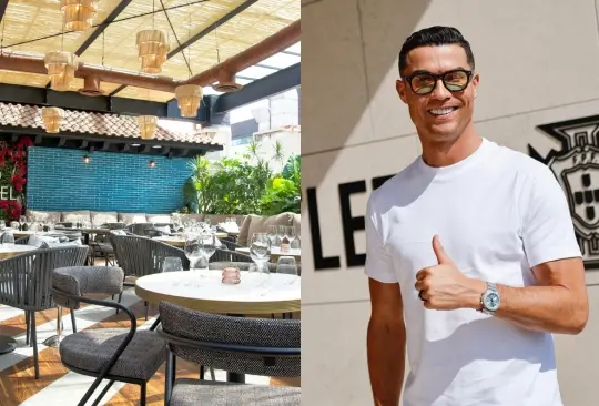 Cristiano Ronaldo tiene presencia dentro de la Ciudad de México con la cadena de restaurantes TATEL.