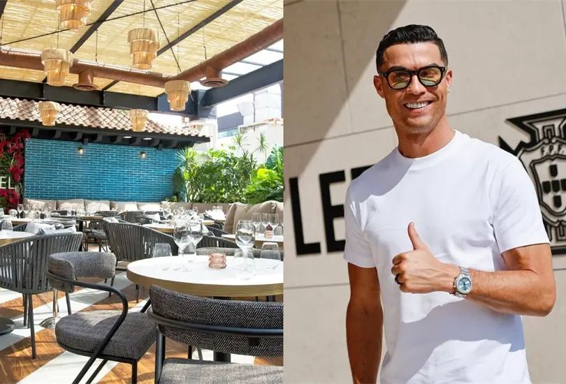Cristiano Ronaldo tiene presencia dentro de la Ciudad de M&eacute;xico con la cadena de restaurantes TATEL.