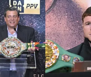 Canelo Álvarez es amenazado por presidente de CMB sobre pelea con Benavidez, ¿hay fecha?