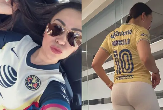 La aficionada del conjunto capitalino celebró con una sorpresiva foto en sus redes sociales que luego eliminó.