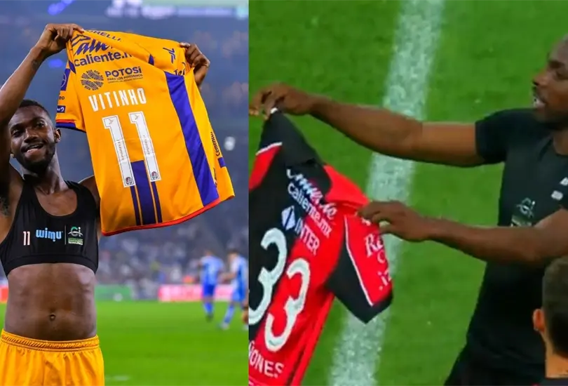 Algunos futbolistas de la Liga MX han celebrado sac&aacute;ndose la camiseta y mostr&aacute;ndola al rival.