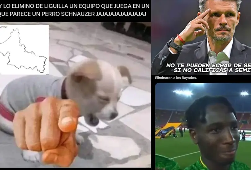 Rayados se llev&oacute; las memes tras la eliminaci&oacute;n ante Atl&eacute;tico de San Luis.