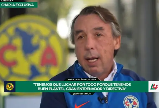 Emilio Azcárraga aclaró la situación del América respecto a sus partidos de local