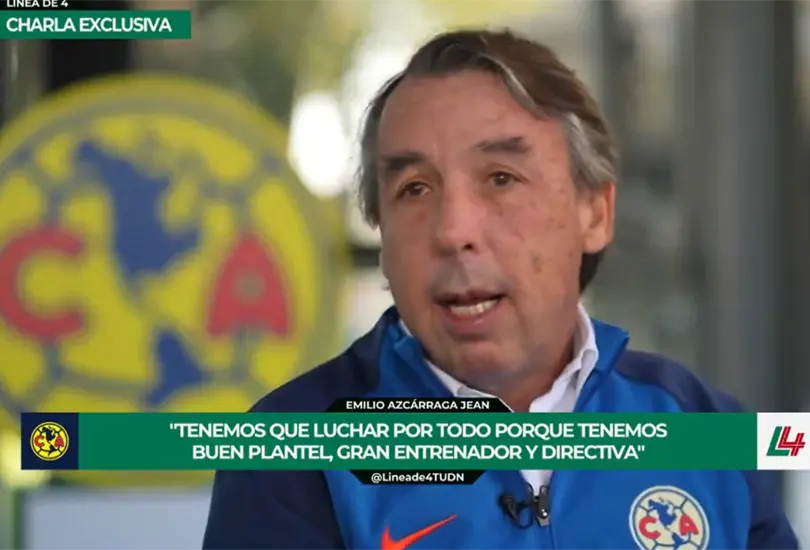 Emilio Azc&aacute;rraga aclar&oacute; la situaci&oacute;n del Am&eacute;rica respecto a sus partidos de local