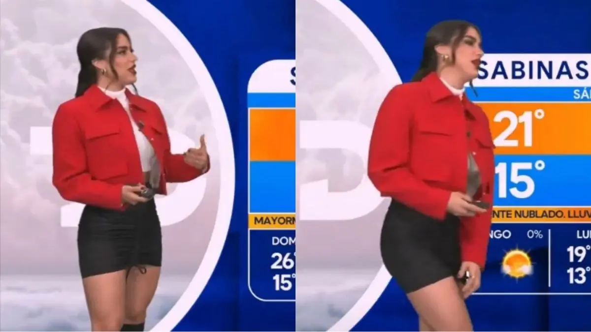 La chica del clima se equivocó en plena transmisión en vivo, provocando que se le escaparan un par de groserías las cuales la hicieron viral en redes sociales.