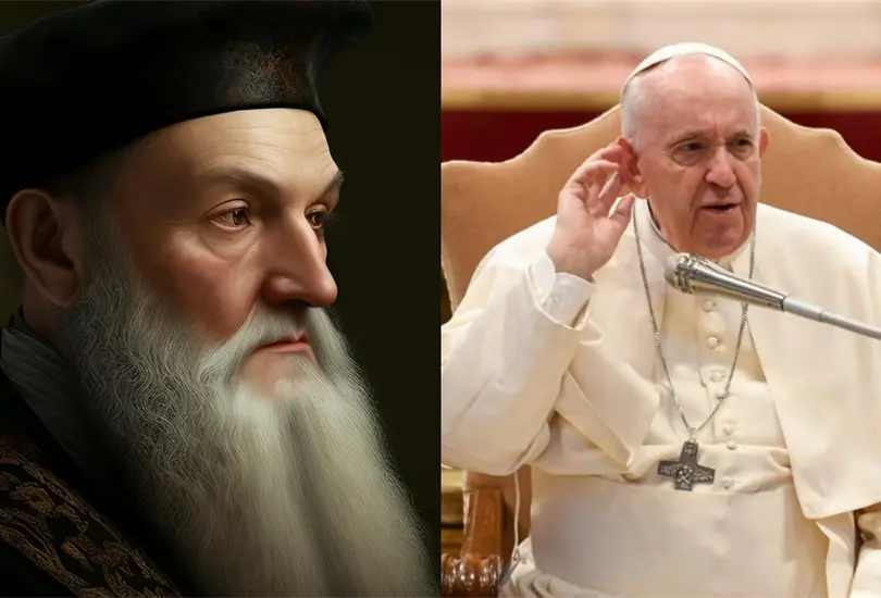 El Papa Francisco est&aacute; entre las profec&iacute;as de Nostradamus.