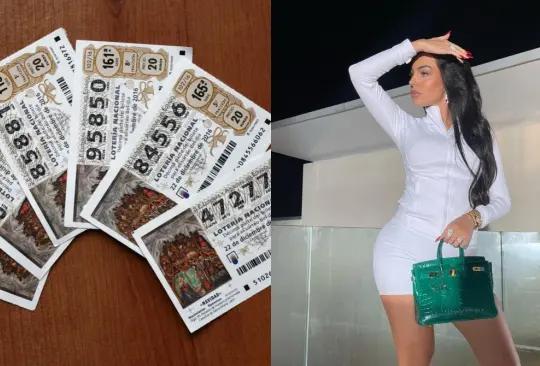 Georgina Rodríguez se llevó la lotería de España.