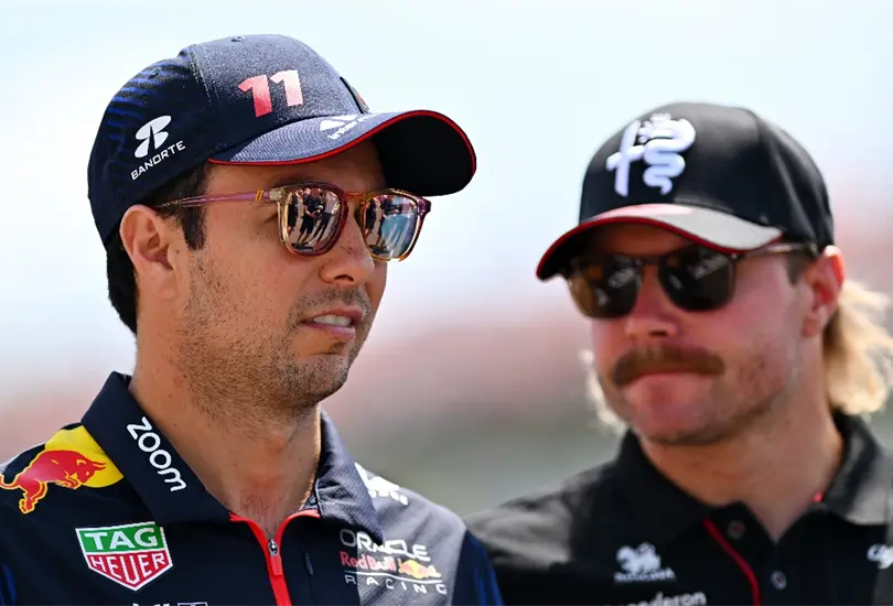 Valtteri Bottas se compar&oacute; con Checo P&eacute;rez al hablar de su carrera en F1