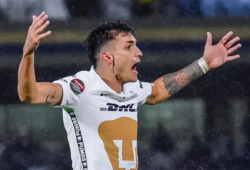 Juan Ignacio Dinenno se despidi&oacute; de Pumas y su afici&oacute;n.
