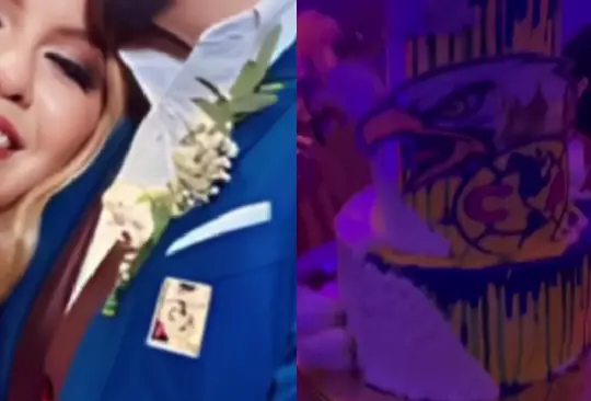 Esta boda no dejó pasar por al alto el equipo de preferencia de la Liga MX.