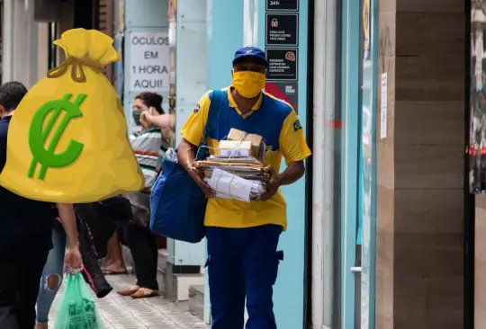 Un repartidor presumió el salario que gana con una empresa en internet Un repartidor presumió el salario que gana con una empresa en internet