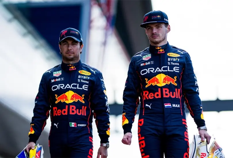 Max Verstappen estall&oacute; contra el apodo de Checo P&eacute;rez