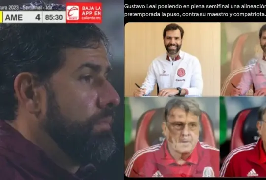 Gustavo Leal fue acusado de dejarse ganar por su maestro, André Jardine.