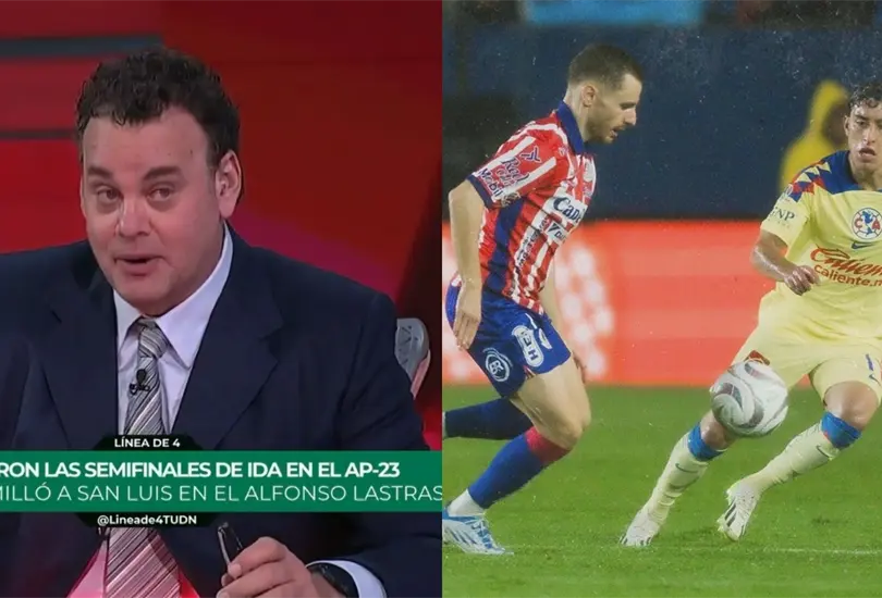 David Faitelson trolle&oacute; a Atl&eacute;tico de San Luis por su derrota con Am&eacute;rica