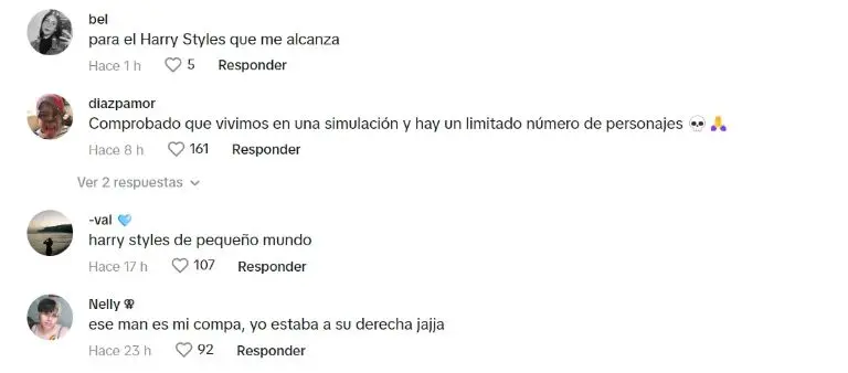 Asi fue la reacción de la gente al video. TikTok @chesolohayuno2.0