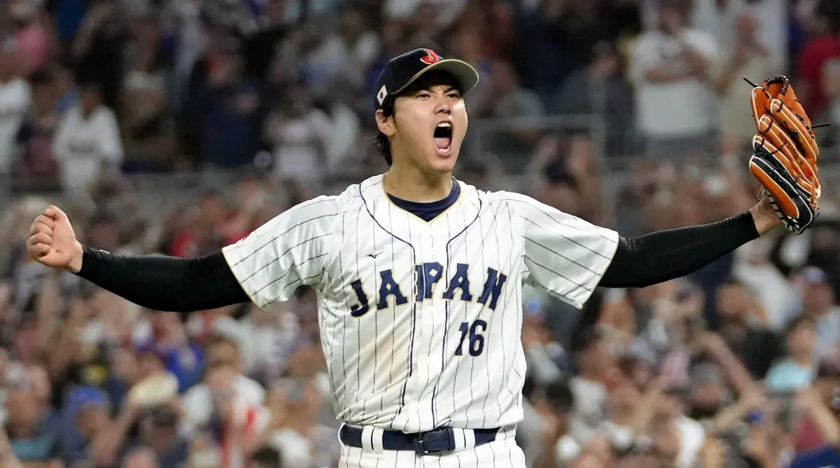 En el Clásico Mundial de Beisbol 2023, Shohei Ohtani consiguió como lanzador, 9.1 innings, 1.86 ERA, 11 ponches, 2 victorias, un salvamento; mientras que como bateador obtuvo .435 promedio, 8 impulsadas, 9 carreras, 10 bases por bola y 5 extrabases.