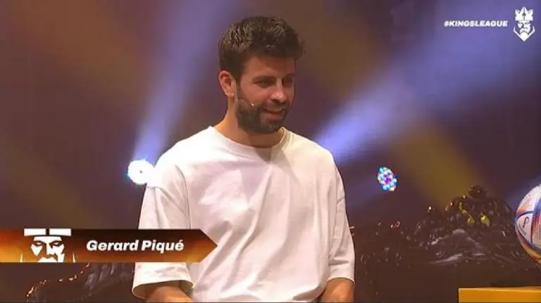 Piqué en una emisión de la Kings League - Twitch