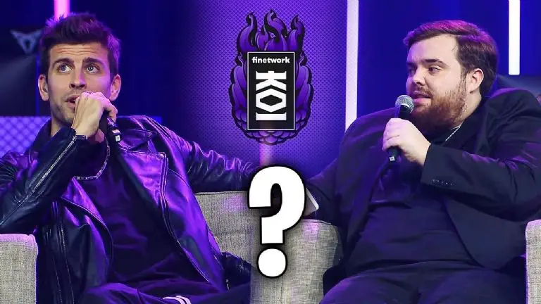 Piqué e Ibai en la presentación de KOI - YouTube