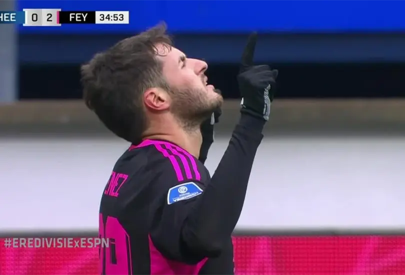 Santiago Giménez se lució con un golazo en el triunfo del Feyenoord ante el Heerenveen Santiago Giménez se lució con un golazo en el triunfo del Feyenoord ante el Heerenveen