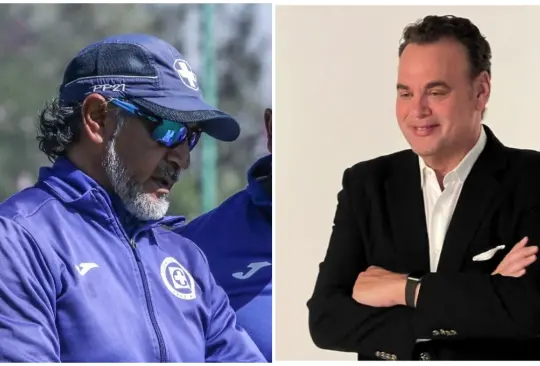 David Faitelson pidió que Cruz Azul contrate a un entrenador importante para que seal sustituto de Raúl Potro Gutiérrez.