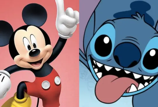 Personajes emblemáticos en los 100 años de Disney.