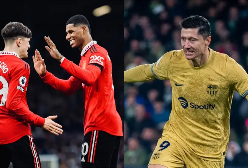 Barcelona y Manchester United se enfrentarán en el repechaje de la Europa League Barcelona y Manchester United se enfrentarán en el repechaje de la Europa League