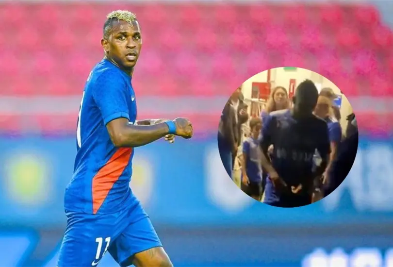 No salgo ni con mis hijos, la frase con la que este futbolista se deslind&oacute; de saltar a la cancha con un ni&ntilde;o a su costado.