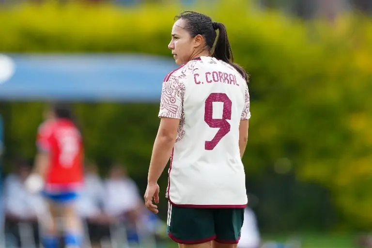 Charlyn Corral será una de las jugadoras más reconocidas de la Selección Femenil en la Revelations Cup 2023 - Twitter @Miseleccionfem