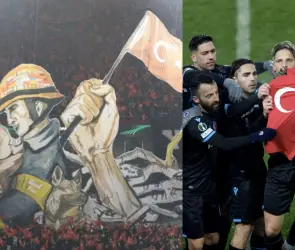 Trabzonspor dedica tifo a Proteo, perrito mexicano que falleció en Turquía