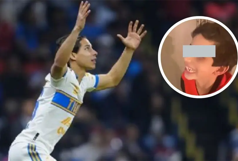 Diego Lainez logr&oacute; cumplir el sue&ntilde;o de uno de sus peque&ntilde;os seguidores que tiene en Tigres.